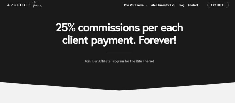 10 WordPress Themes Affiliate Programs