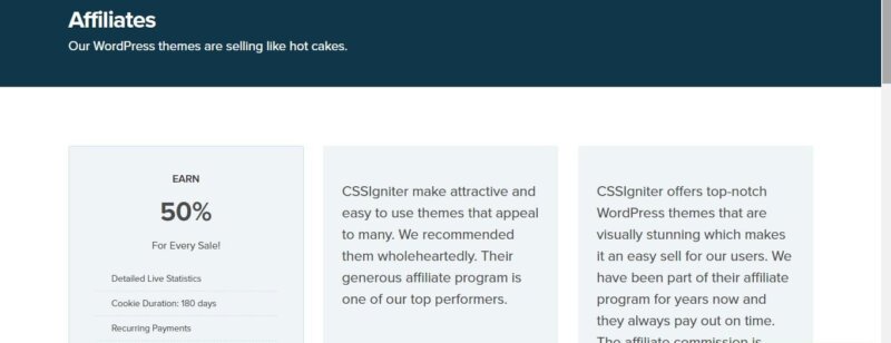 10 WordPress Themes Affiliate Programs